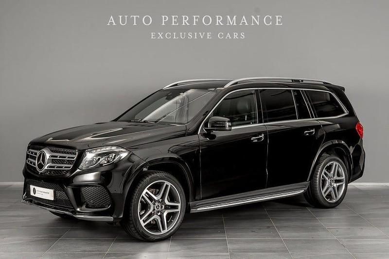 Svart Begagnad 2017 Mercedes GLS350 AMG SUV | 469 900 kr (Marknadspris) - Bild 1/4