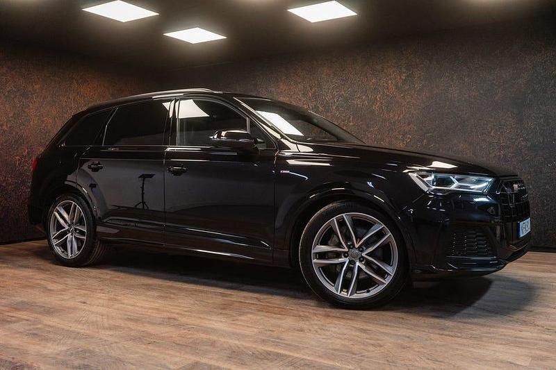 Begagnad Audi Q7 S-Line 286 HK (210 kW) 2019 Svart SUV