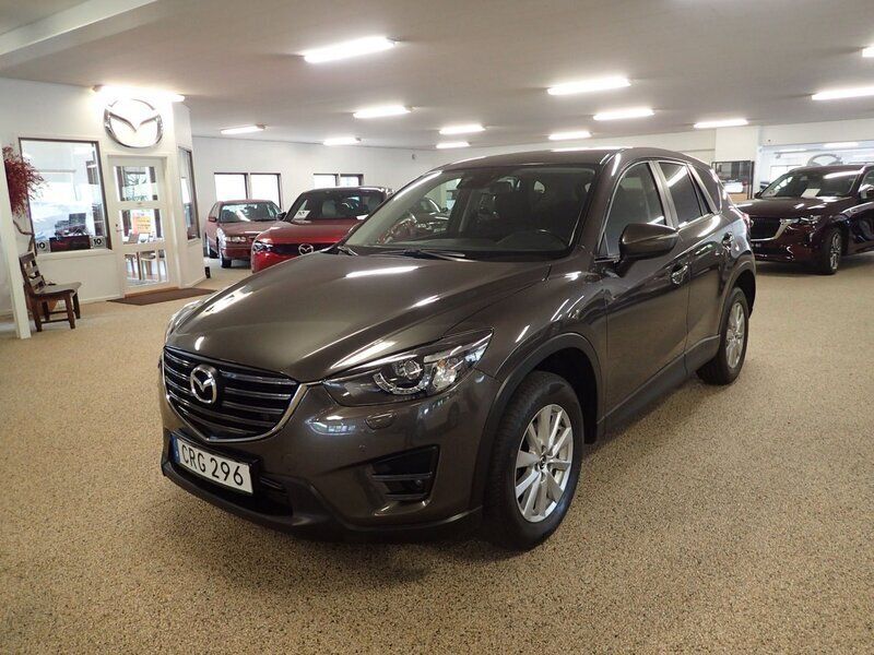 Grå Begagnad 2015 Mazda CX-5 Vision SUV | 134 000 kr (Marknadspris) - Bild 1/4