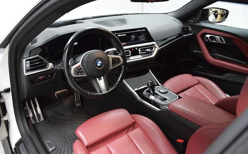 Begagnad BMW M240 Shadowline 374 HK (275 kW) 2022 Vit Sportkupé