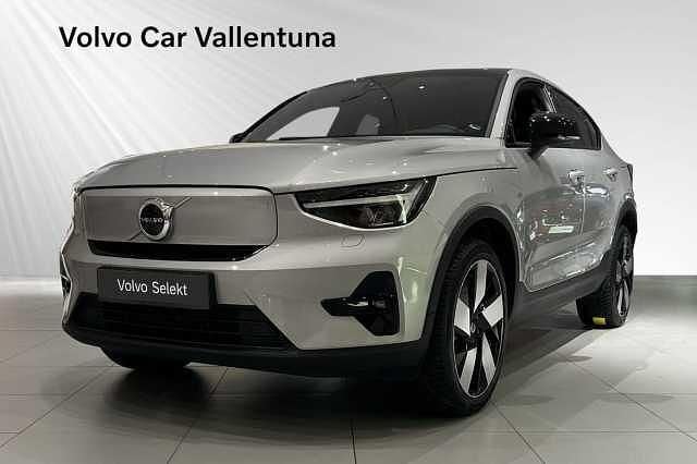 Silver Begagnad 2022 Volvo C40 Plus SUV | 374 900 kr (Marknadspris) - Bild 1/3