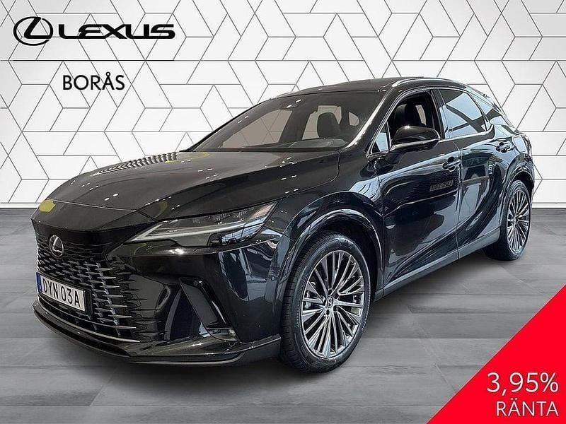 Begagnad Lexus RX450h Luxury Line 185 HK (136 kW) 2023 Svart SUV