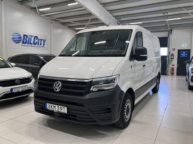 Vit Begagnad 2020 VW Crafter Van | 349 900 kr (Bra pris) - Bild 1/4