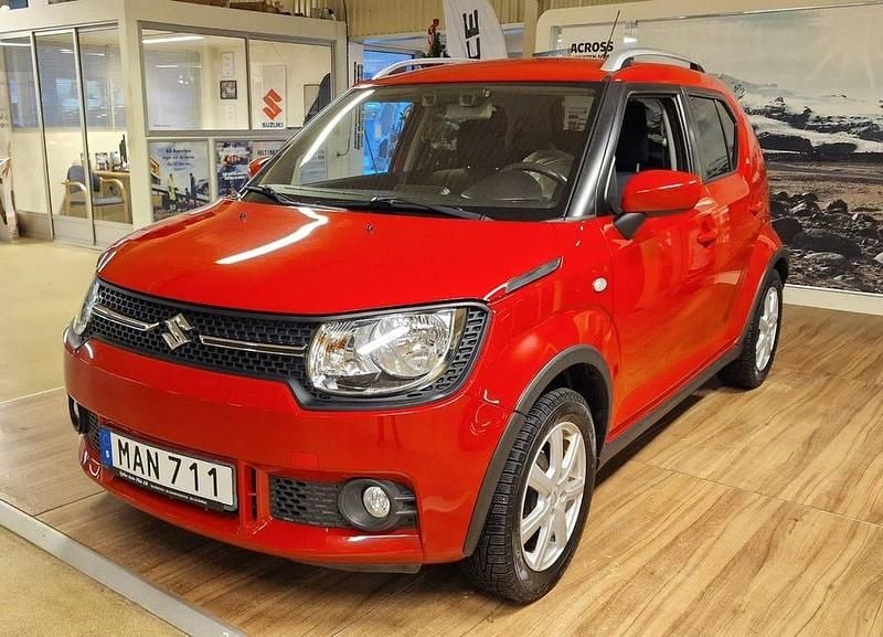 Röd Begagnad 2018 Suzuki Ignis SUV | 129 900 kr (Marknadspris) - Bild 1/4