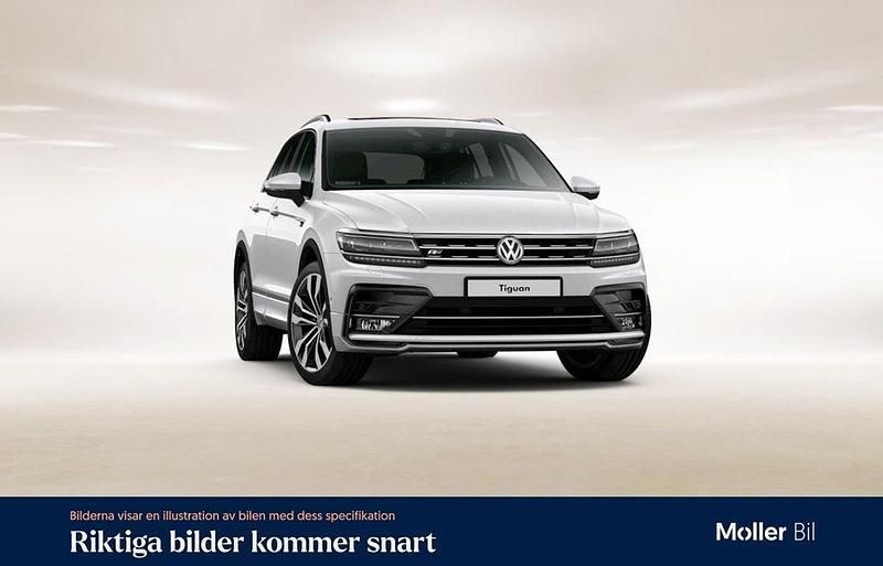 Vit Begagnad 2017 VW Tiguan R-line SUV | 189 900 kr (Marknadspris) - Bild 1/4