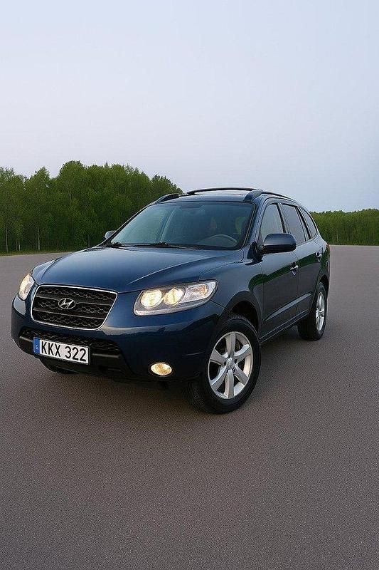 Blå Begagnad 2010 Hyundai Santa Fe SUV | 93 900 kr (Lite dyr) - Bild 1/4