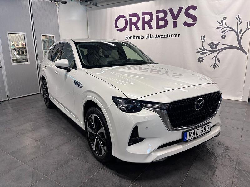 Begagnad Mazda CX-60 Takumi-Line 327 HK (240 kW) 2022 Vit (rhodium white metallic) SUV