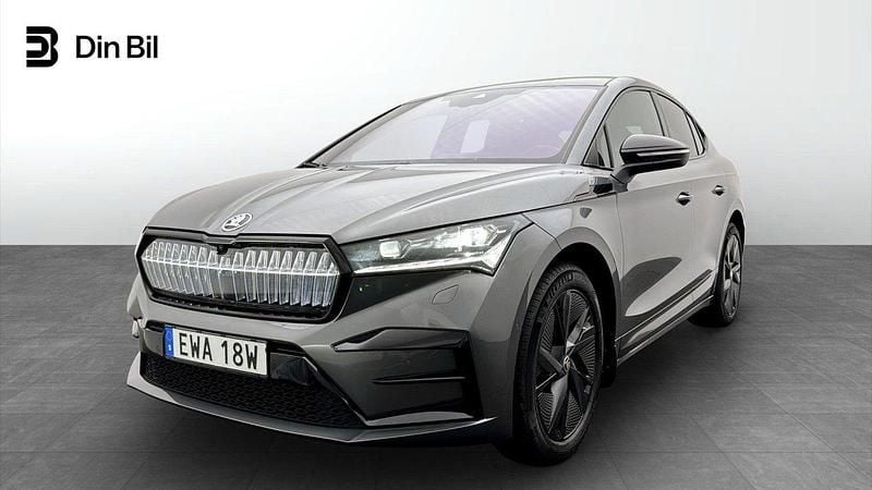 Grå Begagnad 2023 Skoda Enyaq iV RS SUV | 449 900 kr - Bild 1/4