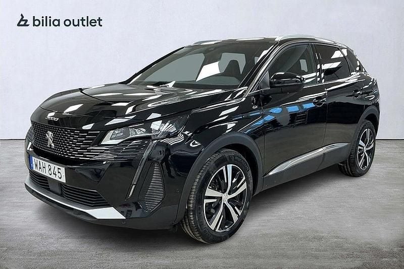 Begagnad Peugeot 3008 GT 131 HK (96 kW) 2023 Svart SUV
