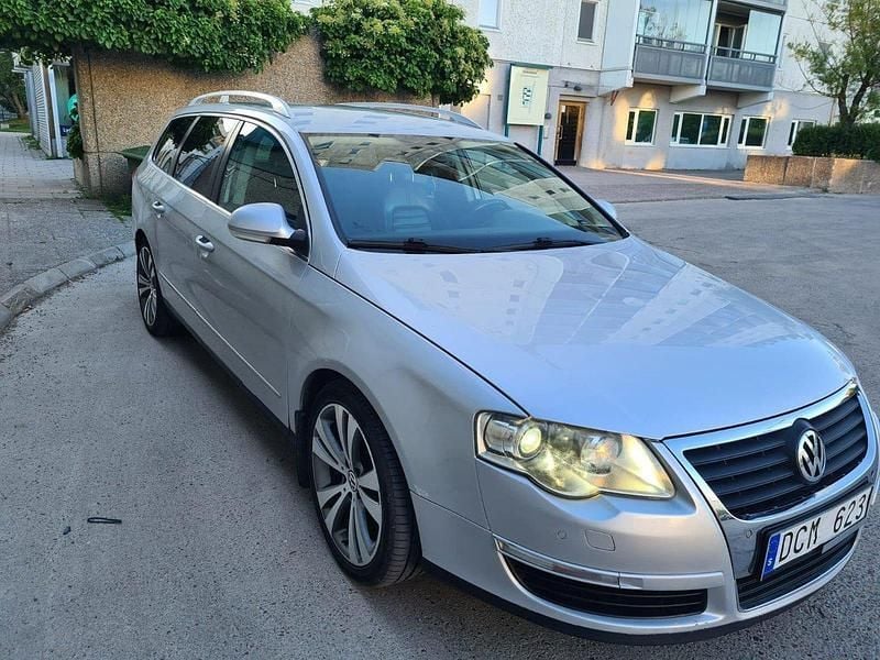 Silver Begagnad 2008 VW Passat Sportline Kombi | 17 000 kr - Bild 1/4