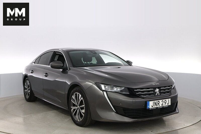 Grå Begagnad 2020 Peugeot 508 Sedan | 245 000 kr (Marknadspris) - Bild 1/4
