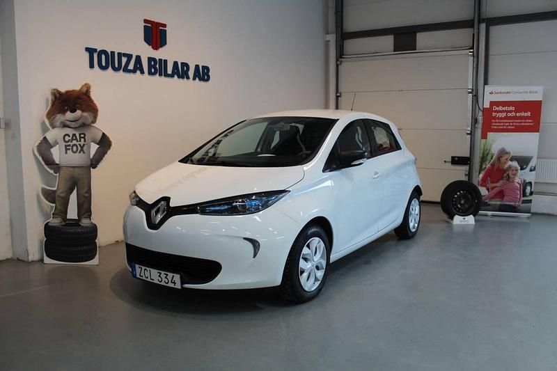 Vit Begagnad 2018 Renault Zoe Halvkombi | 109 900 kr (Marknadspris) - Bild 1/4
