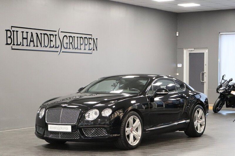 Svart Begagnad 2015 Bentley Continental GT Sportkupé | 749 900 kr - Bild 1/4