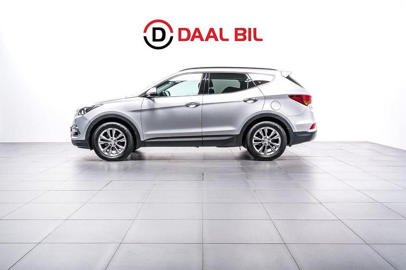 Silver Begagnad 2015 Hyundai Santa Fe Premium SUV | 209 700 kr (Lite dyr) - Bild 1/4