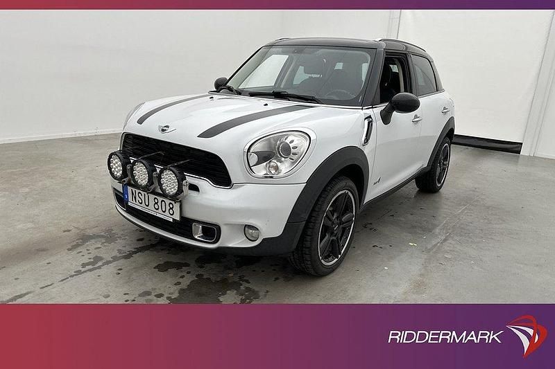 Vit Begagnad 2010 Mini Cooper S Countryman Chili SUV | 139 800 kr (Bra pris) - Bild 1/3