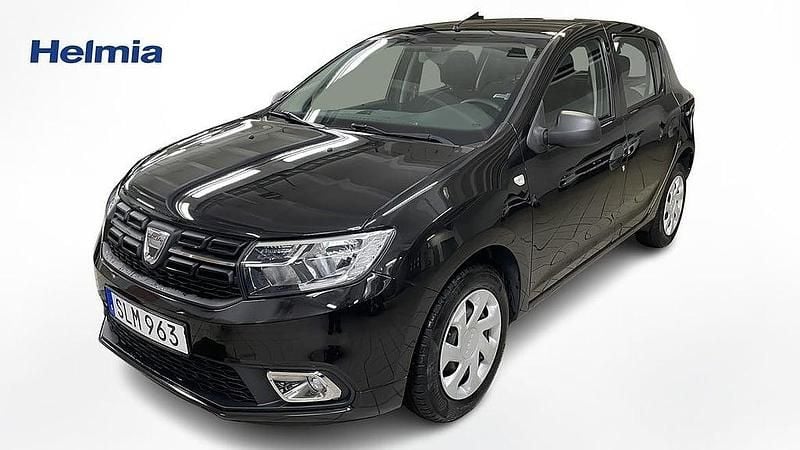Svart Begagnad 2017 Dacia Sandero Ambiance Halvkombi | 109 000 kr (Dyr) - Bild 1/4