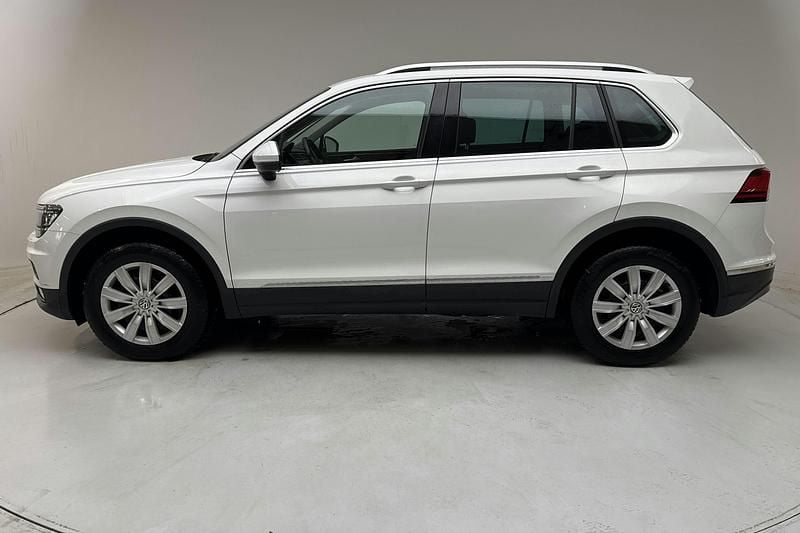 Begagnad VW Tiguan 150 HK (110 kW) 2018 Vit SUV