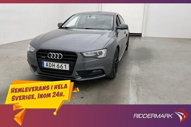 Grå Begagnad 2013 Audi A5 Comfort Halvkombi | 148 900 kr (Marknadspris) - Bild 1/3