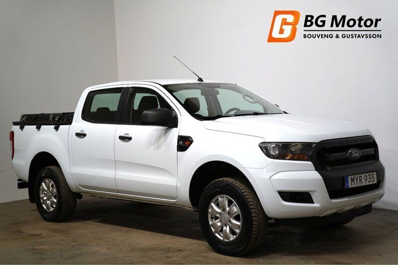 Vit Begagnad 2016 Ford Ranger XLT Pickup | 169 600 kr (Dyr) - Bild 1/3