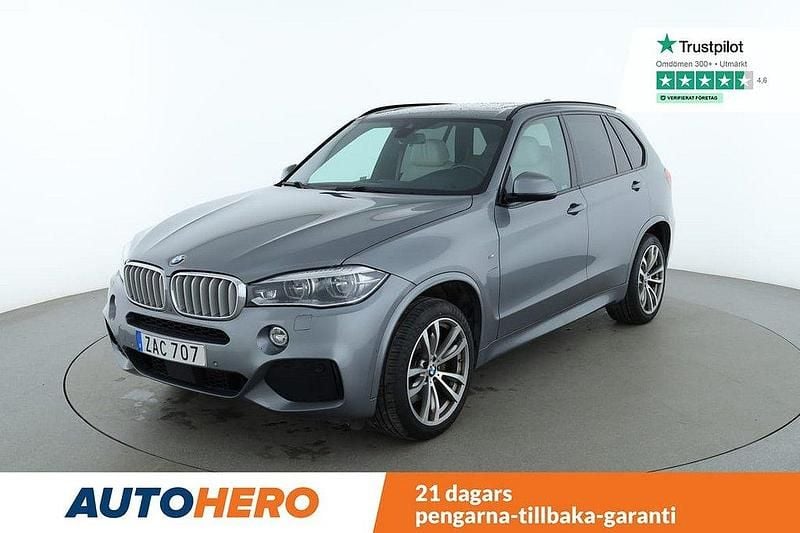 Grå Begagnad 2017 BMW X5 M Sport SUV | 379 000 kr (Marknadspris) - Bild 1/4