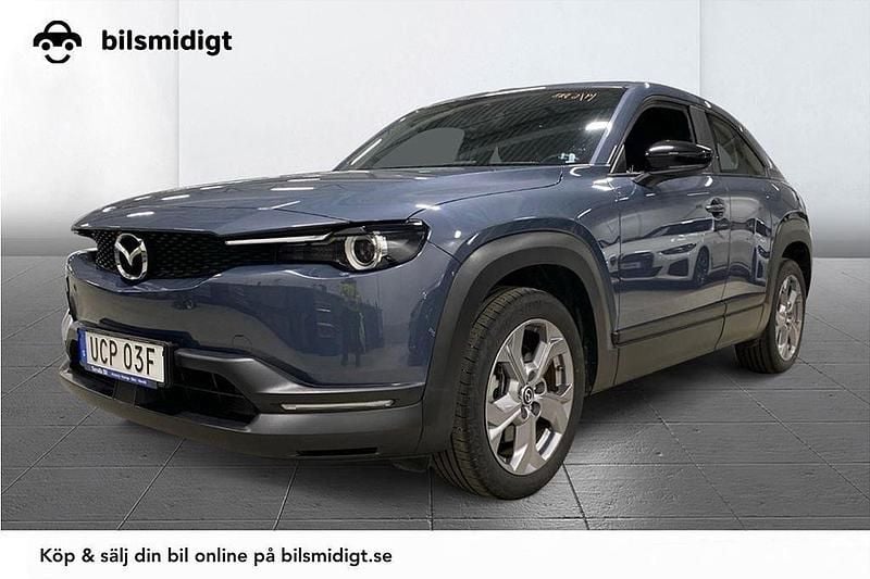 Grå Begagnad 2022 Mazda MX30 SUV | 159 700 kr (Marknadspris) - Bild 1/3