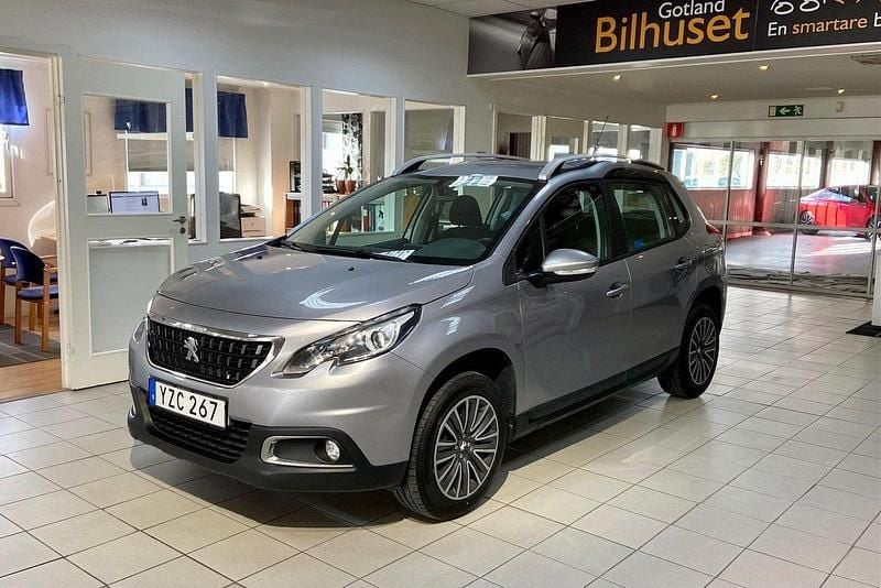 Silver Begagnad 2017 Peugeot 2008 SUV | 114 900 kr (Marknadspris) - Bild 1/4