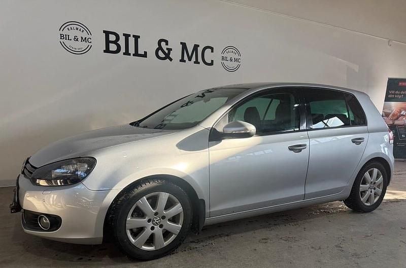 Begagnad VW Golf VI GT 160 HK (117 kW) 2009 Silver Halvkombi