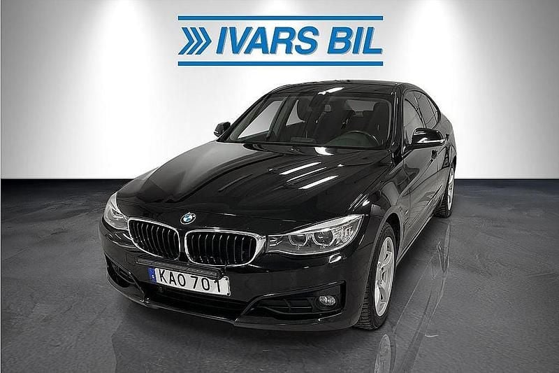 Begagnad BMW 320 Gran Turismo Sport Line 190 HK (139 kW) 2015 Svart Sedan