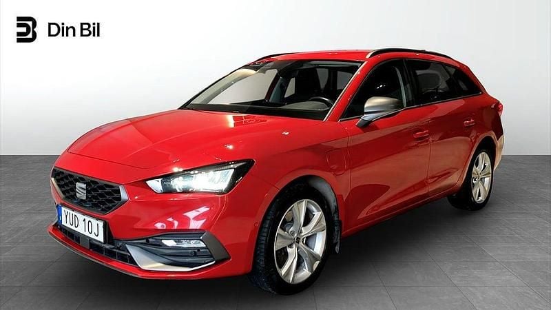 Begagnad Seat Leon FR 150 HK (110 kW) 2020 Röd Kombi
