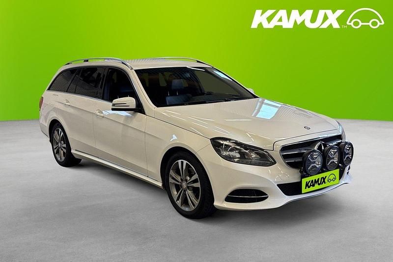 Vit Begagnad 2014 Mercedes E220 Kombi | 119 800 kr (Marknadspris) - Bild 1/3