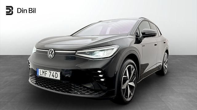 Svart Begagnad 2023 VW ID.4 GTX SUV | 424 900 kr (Lite dyr) - Bild 1/4