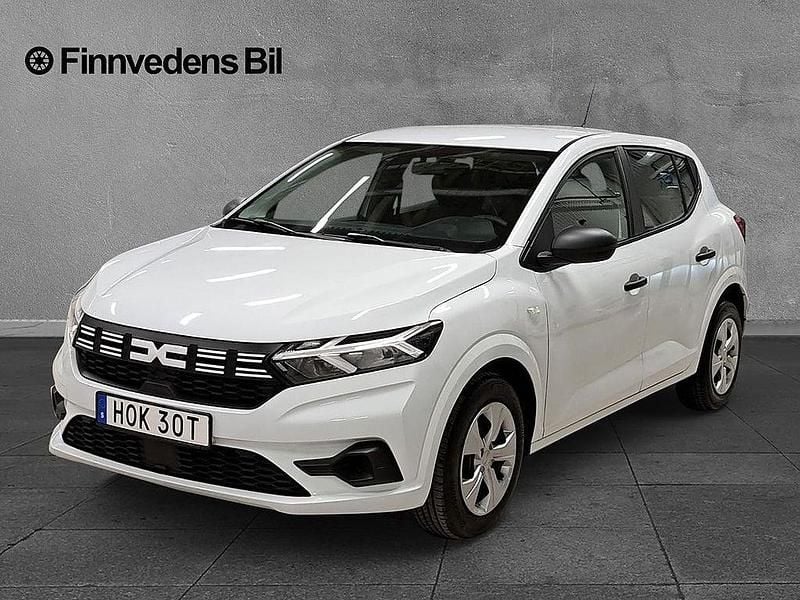 Begagnad Dacia Sandero Essentiel 91 HK (66 kW) 2022 Vit Halvkombi