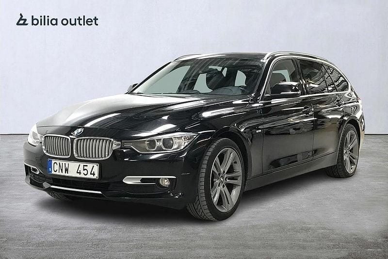 Begagnad BMW 320 Advantage 184 HK (135 kW) 2013 Svart Kombi