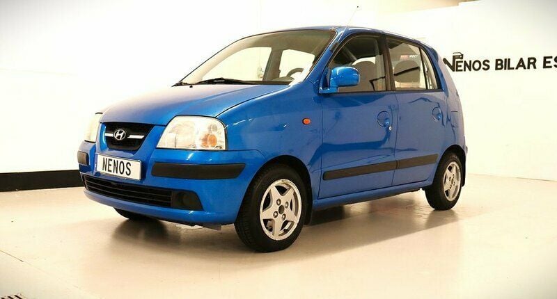 Blå Begagnad 2005 Hyundai Atos Halvkombi | 39 999 kr - Bild 1/4