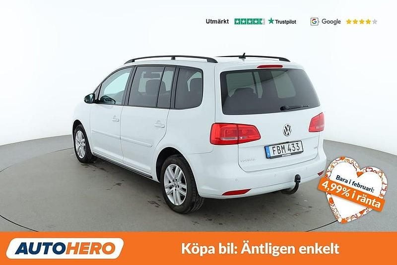 Begagnad VW Touran 141 HK (103 kW) 2015 Vit Minibuss