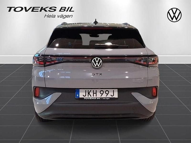 Begagnad VW ID.4 GTX 250 kW (340 HK) 2024 Grå (moonstone grey black) SUV