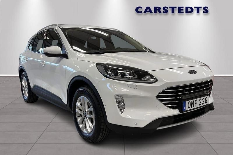 Vit Begagnad 2022 Ford Kuga Business Edition SUV | 299 900 kr (Lite dyr) - Bild 1/4