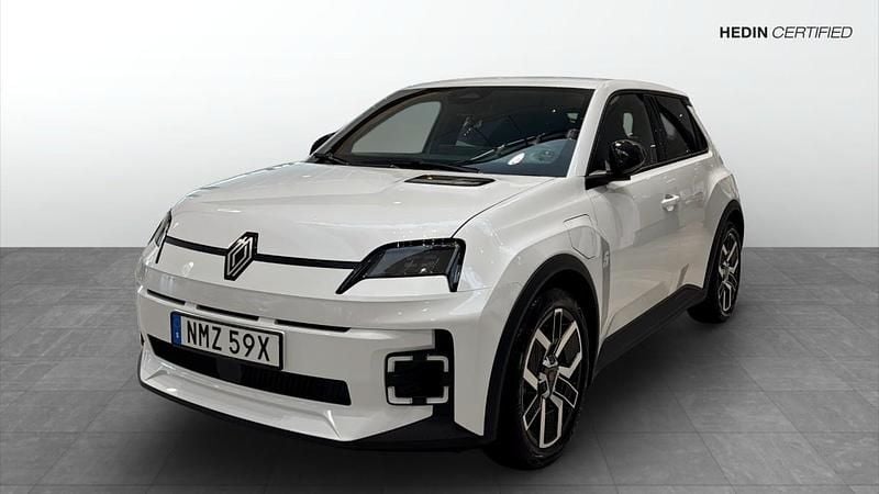 Vit (white) Begagnad 2025 Renault R5 Techno Halvkombi | 379 900 kr - Bild 1/4