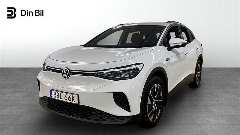 Glacier white metallic Begagnad 2022 VW ID.4 Pro SUV | 279 900 kr (Marknadspris) - Bild 1/4