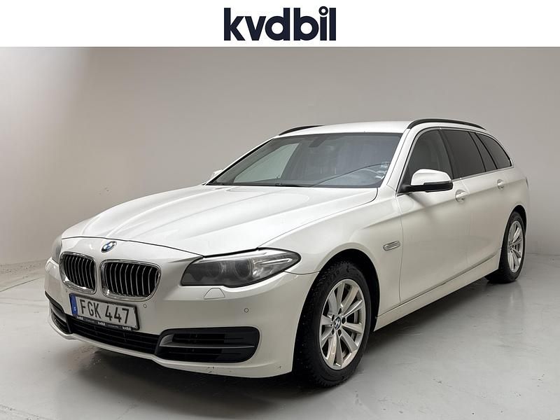 Vit Begagnad 2014 BMW 520 Kombi | 80 000 kr (Superpris) - Bild 1/3
