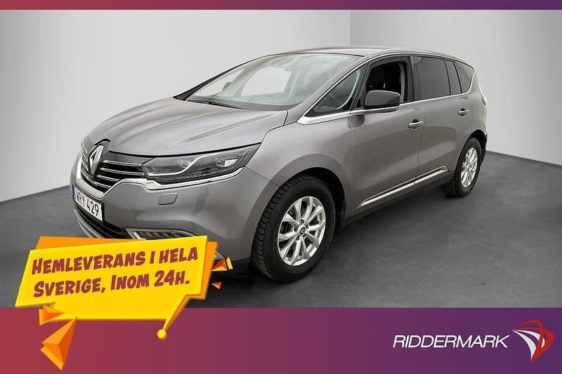 Grå Begagnad 2017 Renault Espace Zen Minibuss | 219 800 kr (Marknadspris) - Bild 1/3