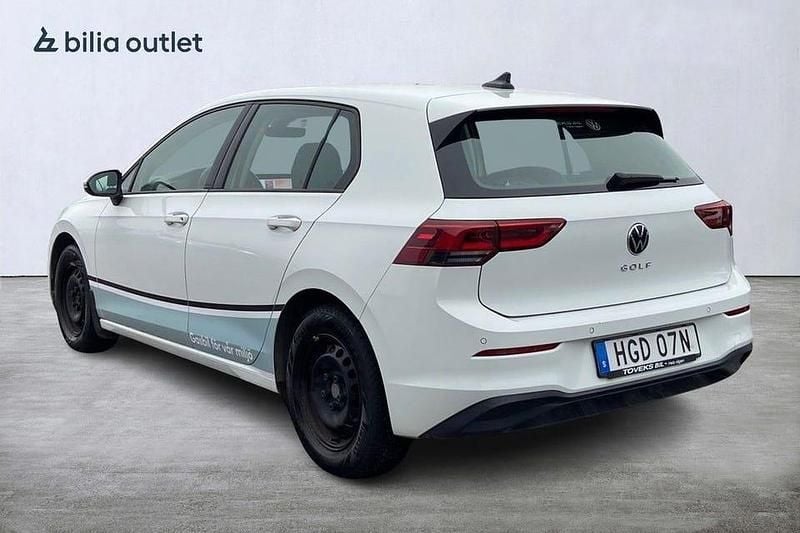 Begagnad VW Golf VIII 131 HK (96 kW) 2022 Vit