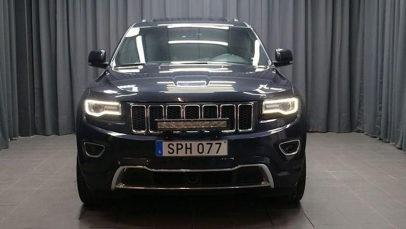 Begagnad Jeep Grand Cherokee Overland 250 HK (183 kW) 2015 Blå SUV