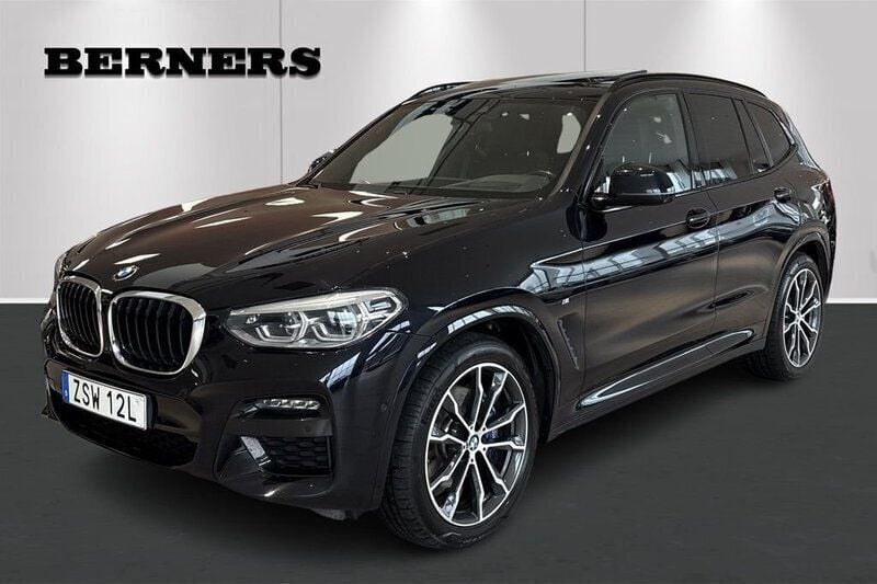 Svart Begagnad 2020 BMW X3 Performance SUV | 469 900 kr (Marknadspris) - Bild 1/4