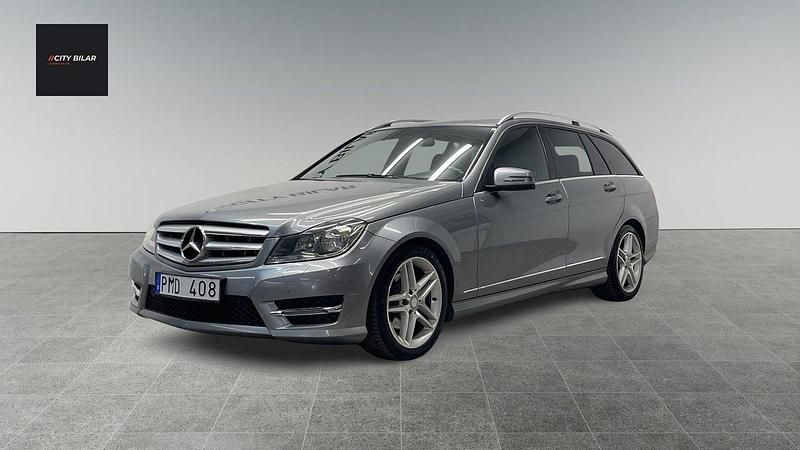 Silver Begagnad 2012 Mercedes C220 Avantgarde Kombi | 129 900 kr (Marknadspris) - Bild 1/4