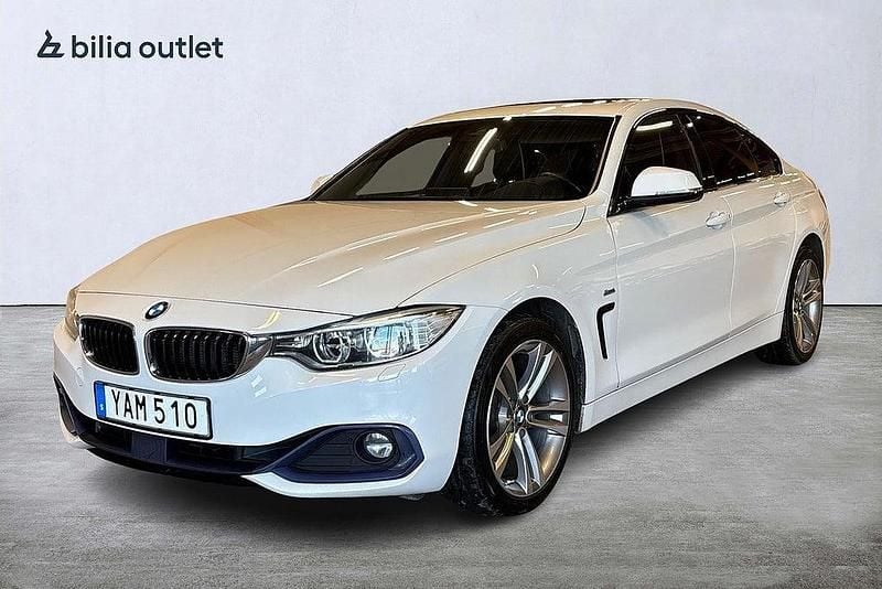 Begagnad BMW 428 Gran Coupé Sport Line 245 HK (180 kW) 2015 Vit Sportkupé