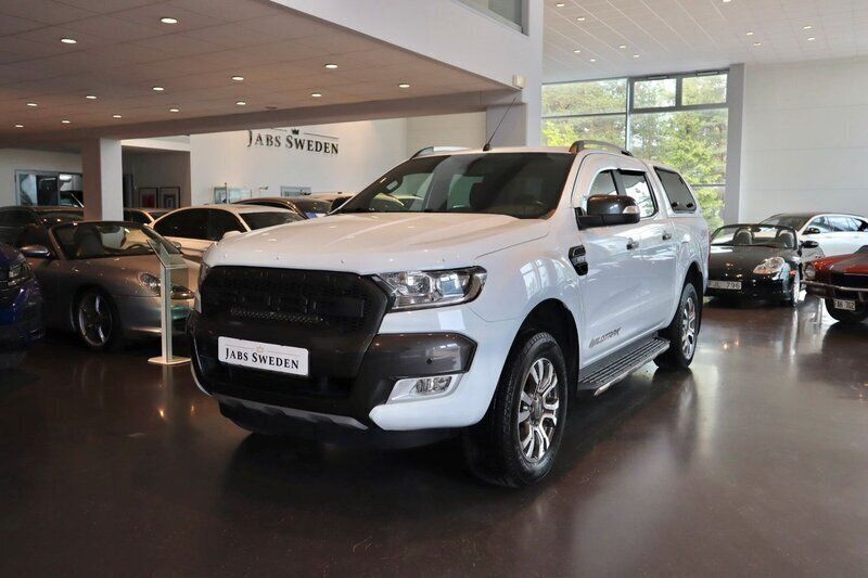 Vit Begagnad 2018 Ford Ranger Wildtrack Pickup | 299 900 kr (Marknadspris) - Bild 1/4