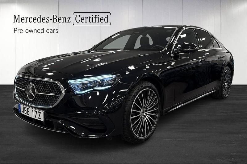 Begagnad Mercedes E300 313 HK (230 kW) 2024 Svart Sedan