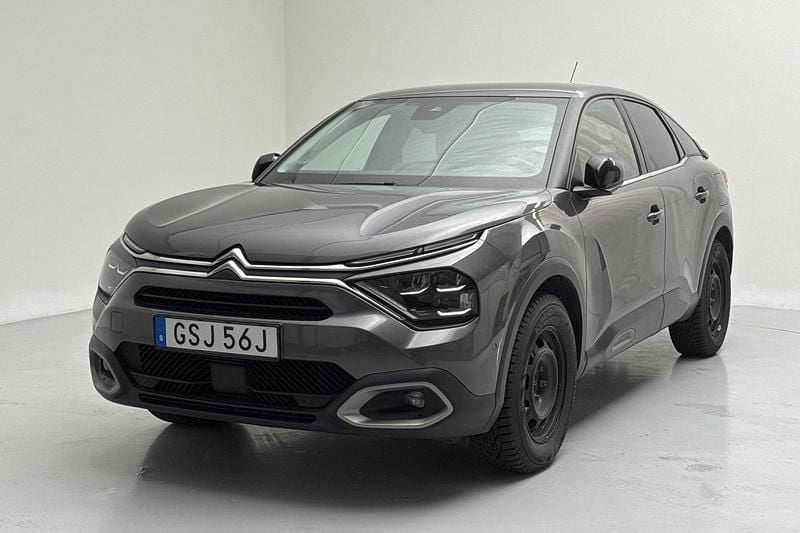 Grå Begagnad 2022 Citroën C4 PureTech | 199 000 kr - Bild 1/4