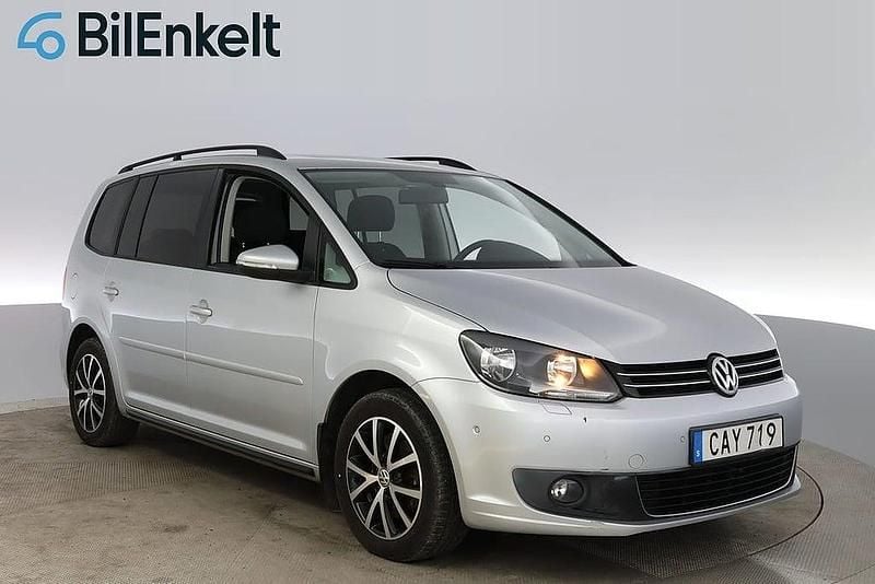 Silver Begagnad 2014 VW Touran Minibuss | 78 900 kr (Marknadspris) - Bild 1/4